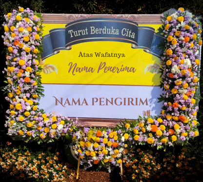 Papan Bunga Standar Eksklusif